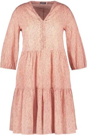 Samoon Minikleid Sommerkleid mit Unterkleid