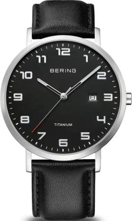 Bering 18640-402 Herrenuhr Titanium 40mm 5ATM