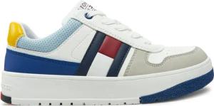 Tommy Hilfiger Sneakers Flag Low Cut Lace-Up Sneaker T3X9-33863-1269 S Weiß