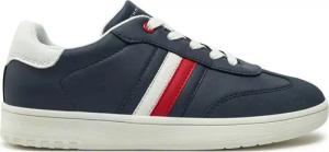 Tommy Hilfiger Sneakers Stripe Low Cut Lace-Up Sneaker T3X9-33851-1269 S Dunkelblau