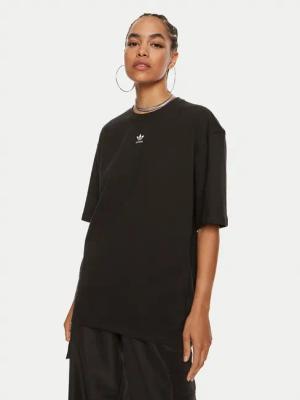 adidas T-Shirt Essentials Boyfriend IY7321 Schwarz Oversize