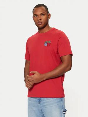 Puma T-Shirt One Piece 624665 Rot Regular Fit