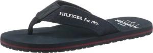Tommy Hilfiger Zehentrenner "HILFIGER 85 BEACH SANDAL", Sommermode, Dianette, Sommerschuh mit Logoschriftzug
