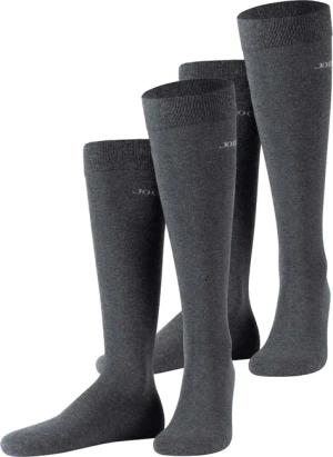 JOOP Socken "Socken Unisex premium essential cotton Knee High 2p 2er Pack"