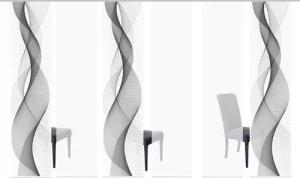 HOME WOHNIDEEN Schiebegardine "OPALIA 6ER SET", (6 St.), HxB: 245x60