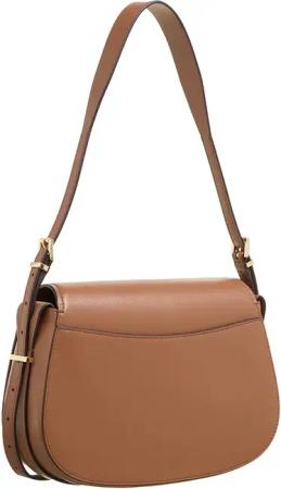 Michael Kors Crossbody Bags - Md Flap Messenger - Gr. unisize - in Braun - für Damen