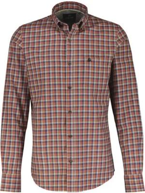 LERROS Karohemd LERROS Kariertes Herrenhemd mit Button-down-Kragen