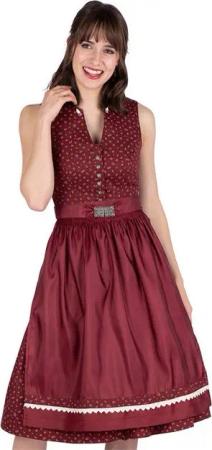 MarJo Dirndl Midi Dirndl 2tlg. - FRANKA - rostrot
