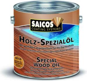 Saicos Holzöl Saicos Holz-Spezialöl 0,75L, schützend und pflegend, rutschhemmend R9, witterungsbeständig