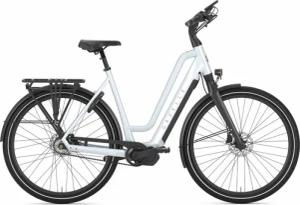 Gazelle CHAMONIX C5 HMS (630 Wh), 5 Gang Nabenschaltung, Unisexfahrrad, Tiefeinsteiger, Modell 2024, 28 Zoll 61 cm frozen whitegloss