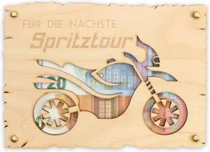 Kreative Feder Glückwunschkarte „Gute Fahrt“ Glückwunsch-Karte zum Führerschein & für jede Spritztour, Geschenk-Karte für Geldgeschenke, Größe ca.: 14,6 x 19,7cm
