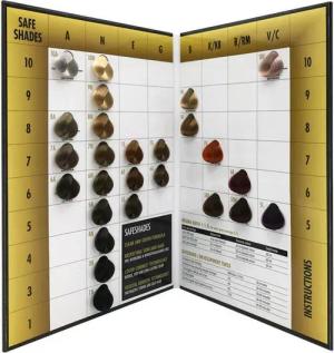 Kis Haarfarbe Royal KIS SafeShade Colorchart 1st