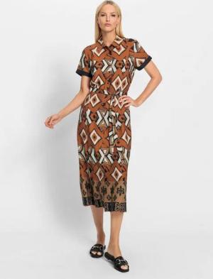 heine Etuikleid Hemdblusenkleid