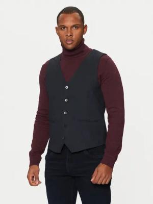 Tom Tailor Anzugweste 1044114 Dunkelblau Slim Fit