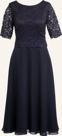 Vera Mont Cocktailkleid mit Spitzenbesatz