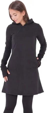 PUREWONDER Sweatkleid Kapuzenkleid dr17 mit Kapuze