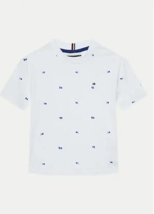 Tommy Hilfiger T-Shirt KB0KB09353 M Weiß Regular Fit