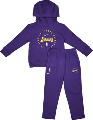 Nike Club Team Logo 4-7 Lakers Unisex Trainingsanzüge - Lila - Größe: 116 - 122 CM - Baumwoll-Fleece - Foot Locker