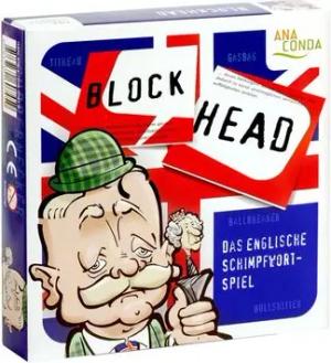 Anaconda Verlag Spiel Blockhead - Das englische Schimpfwortspiel