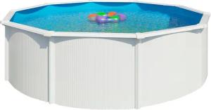 KWAD Rundpool "Green line Evolution", (Komplett-Set, 10 tlg.), 3,6x1,32 weiß Folie in blau, sand oder grau erhältlich