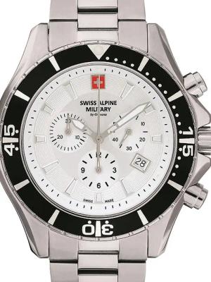 Swiss Alpine Military 7040.9132 Chronograph Herrenuhr 44mm 10ATM
