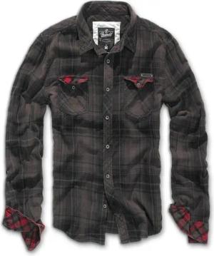 Brandit Outdoorhemd Brandit Herren Duncan Langarmhemd Flanell