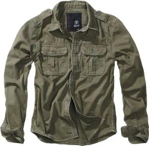 Brandit Outdoorhemd Brandit Herren Langarmhemd Vintage