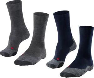 FALKE Sportsocken TK2 Explore 2-Pack (2-Paar) mit mittelstarker Polsterung