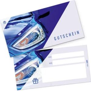 itenga Geschenkkarte itenga Geschenkgutschein Führerschein Auto (Motiv 32) Postkarte zum Au