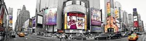 Papermoon Fototapete "New York Time Square Panorama", matt