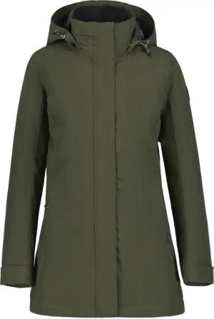 Icepeak Steppjacke "D FUNKTIONSJACKE ALNA", mit Kapuze, mit hohem Stehkragen