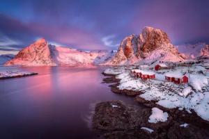 Papermoon Fototapete "Photo-Art DAVID MARTIN CASTAN, NORWEGEN FJORD"