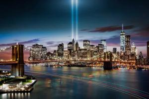 Papermoon Fototapete "New York bei Nacht"