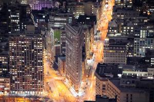 Papermoon Fototapete "NEW YORK-BROOKLYN BRIDGE MANHATTAN SKYLINE TIMES SQUARE"