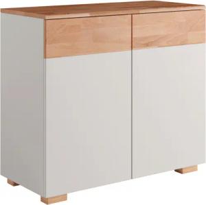 Home affaire Kommode "Citra teilmassiv", Breite 90cm,moderne grifflose Optik mit push to open Funktion