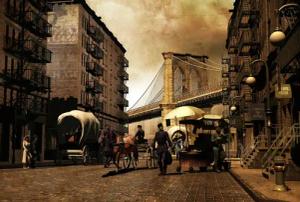 Papermoon Fototapete "Altes New York"
