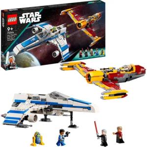 LEGO® LEGO Star Wars New Republic E-Wing vs. Shin Hatis Konstruktionsspielsteine, (1056 St)