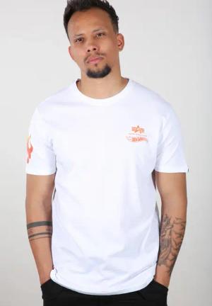 Alpha Industries T-Shirt "Alpha Industries Men - T-Shirts Flame T-Shirt"