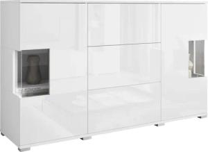 INOSIGN Sideboard "Kenia", (1 St.), Sideboard mit 3 Schubladen, 6 Fächern, Glastüren, Breite 150 cm