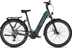Kalkhoff ENDEAVOUR 5+ ADVANCE LTD (625 Wh), 10 Gang Kettenschaltung, Damenfahrrad, Wave, Modell 2025, 29 Zoll 48 cm diamondblack / techgreen glossy