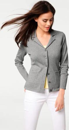 Feinstrickjacke