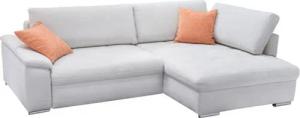exxpo - sofa fashion Ecksofa Casa Grande inkl. Bettfunktion, Bettkasten und Rückenkissen, bequem, L-Form, guter Sitzkomfort, grioße Liegefläche