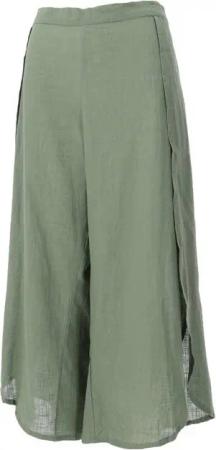 Guru-Shop Relaxhose Palazzohose, Boho Hosenrock, offene Sommerhose.. alternative Bekleidung