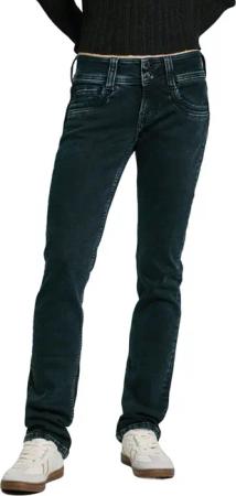 Pepe Jeans Damen Jeans SLIM JEANS MW ICONIC GEN - Slim Fit Blau - Dark Blue Denim