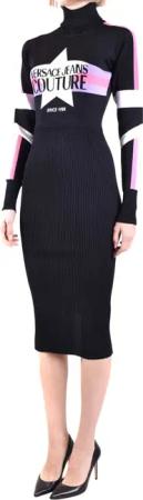 Versace Jeans Couture - Vestiti Jurk - Größe M - schwarz