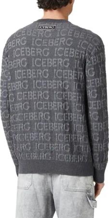 Iceberg - Iceberg Sweaters Donkergrijs 24i I1p 0 A002 7010 - Größe XL - grau