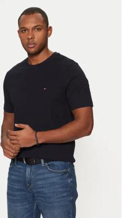Tommy Hilfiger T-Shirt Essential MW0MW37267 Dunkelblau Regular Fit