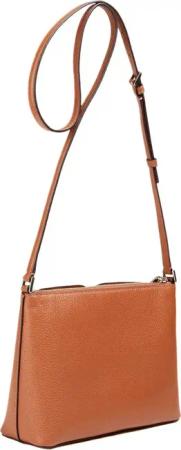 Kate Spade New York Crossbody Bags - Harlow Pebbled Leather Crossbody Bag - Gr. unisize - in Braun - für Damen