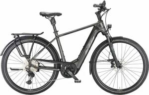 KTM MACINA STYLE XL (750 Wh), 11 Gang Kettenschaltung, Herrenfahrrad, Diamant, Modell 2024, 28 Zoll 60 cm machine grey (silver+black)