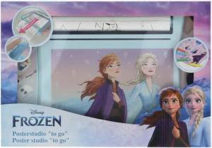 Disney Frozen Malvorlage Ausmalposter – 70 Poster mit Buntstiften und Stickern